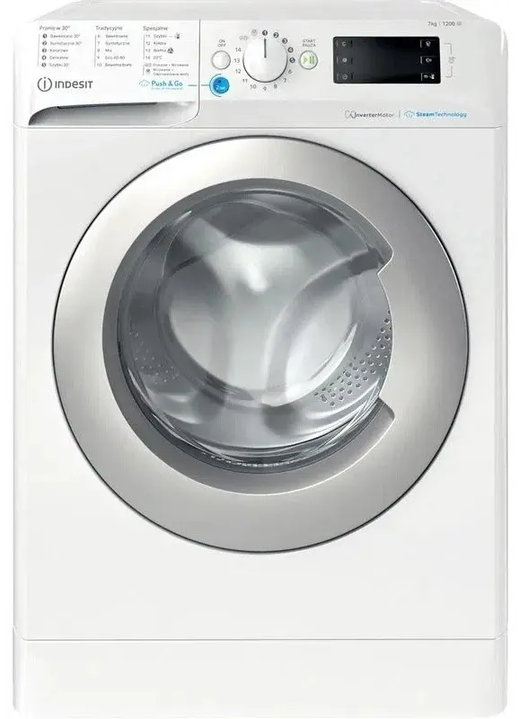 Стиральная машина Indesit BWSE 71295 X WSV EU, белый на tehnoparc.md Стиральная машина Indesit BWSE 71295 X WSV EU, белый