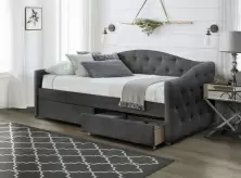 Кровать Halmar 90х200см, серый