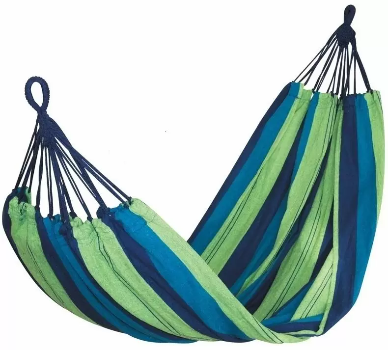 Hamac Xenos Striped, verde/albastru