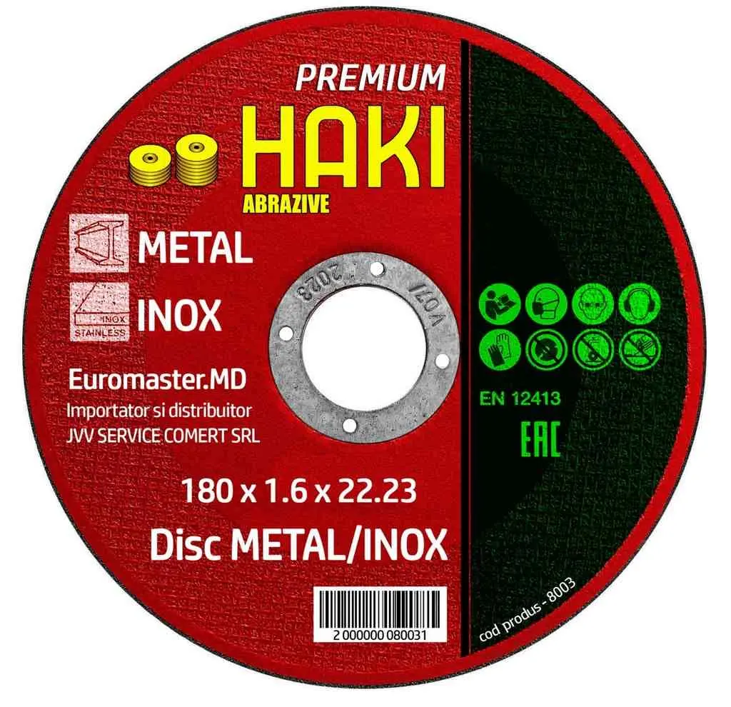 Disc de tăiere Haki 8003 pe tehnoparc.md Disc de tăiere Haki 8003
