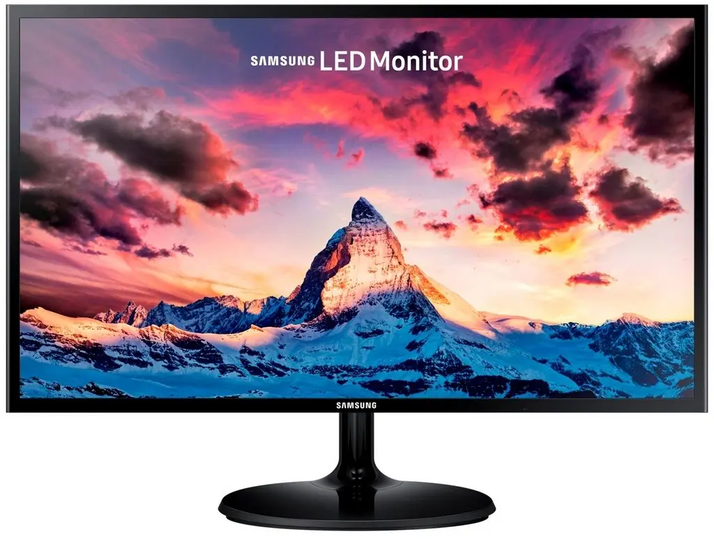 Monitor Samsung S22F350FHI, negru