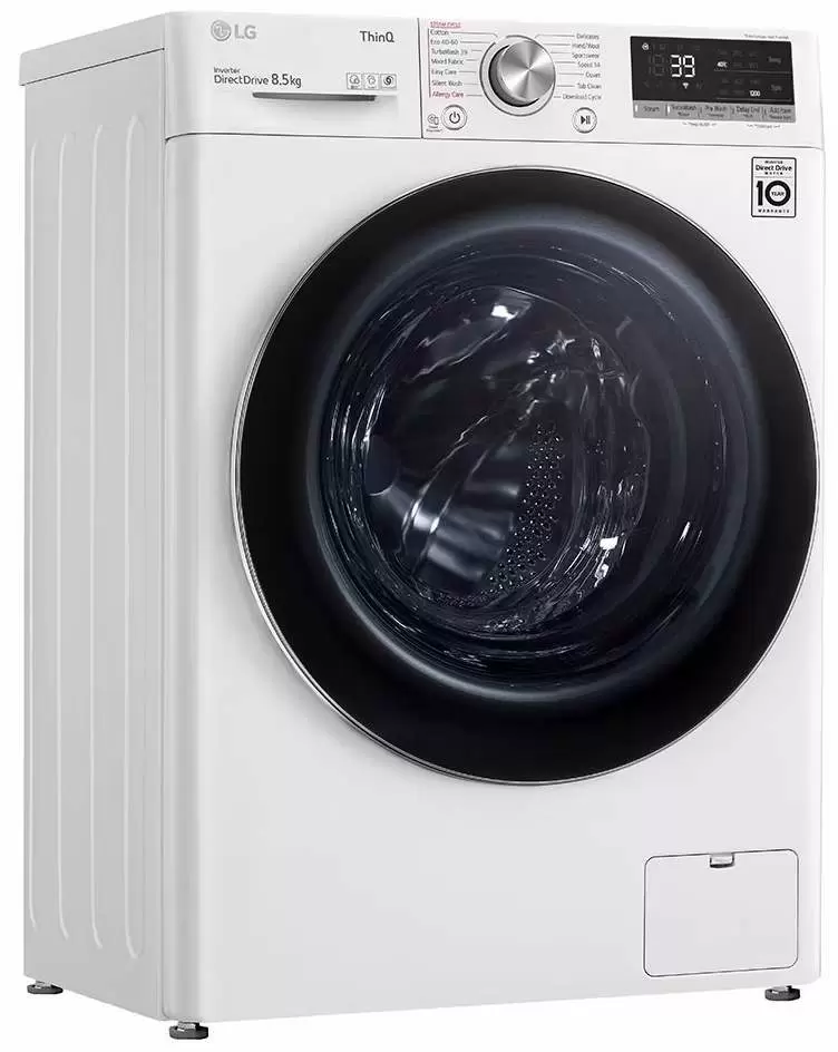 Maşină de spălat rufe LG F2WV7S8S2E, alb