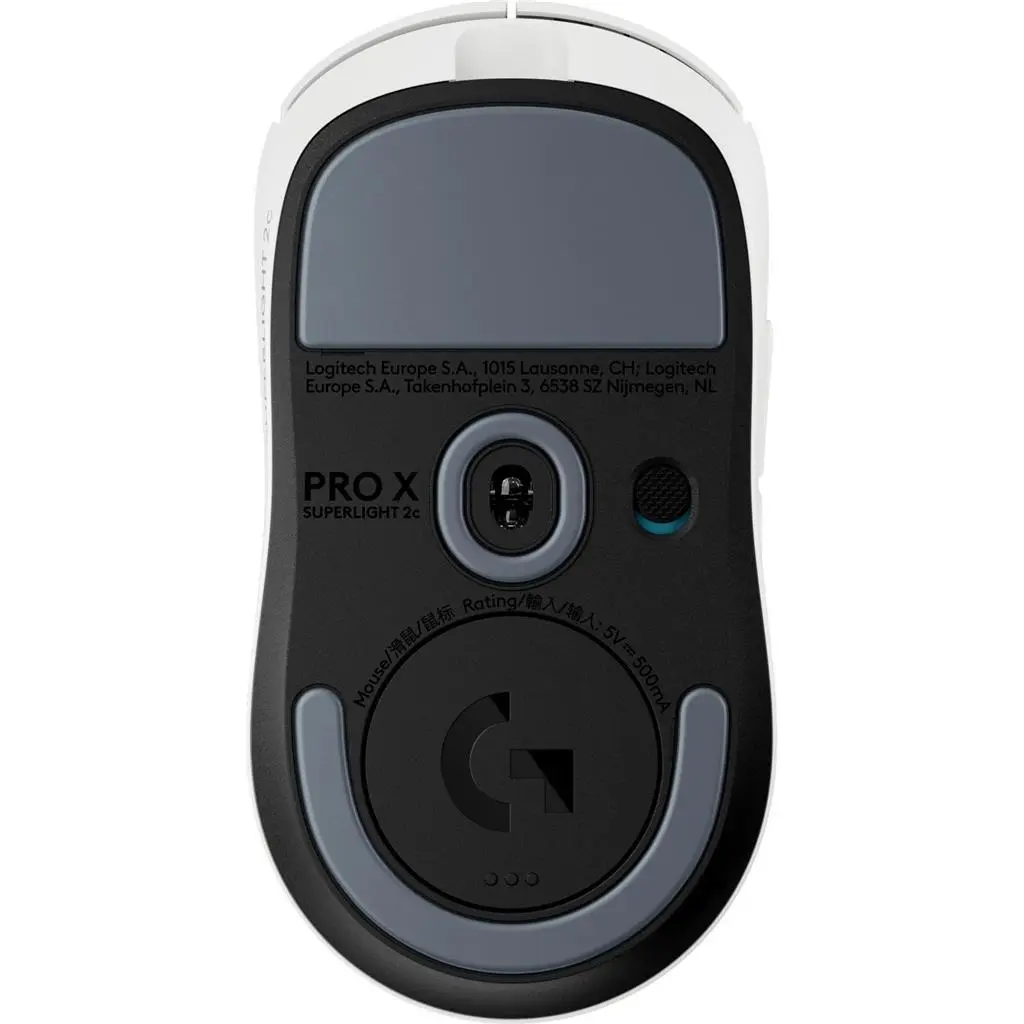 Mouse Logitech G Pro X Superlight 2C White, alb