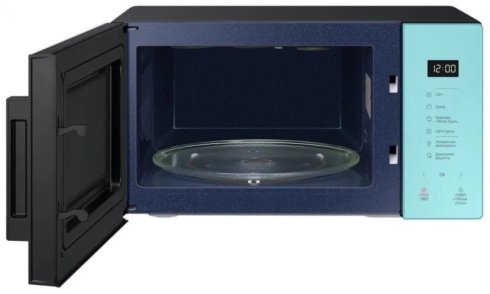 Микроволновая печь Samsung MG23T5018AN/BW, голубой