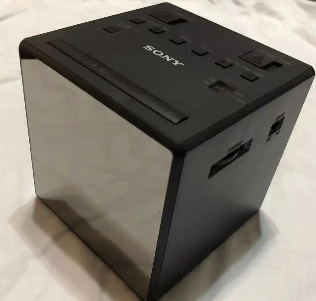 Radio cu ceas Sony ICF-C1T, negru