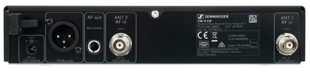 Microfon Sennheiser EW-D 835-S, negru