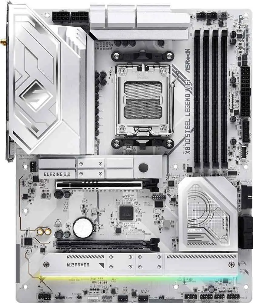 Placă de bază ASRock X870 Steel Legend Wi-Fi pe tehnoparc.md Placă de bază ASRock X870 Steel Legend Wi-Fi