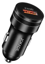 Автомобильная зарядка Jokade JH039, черный на tehnoparc.md Автомобильная зарядка Jokade JH039, черный