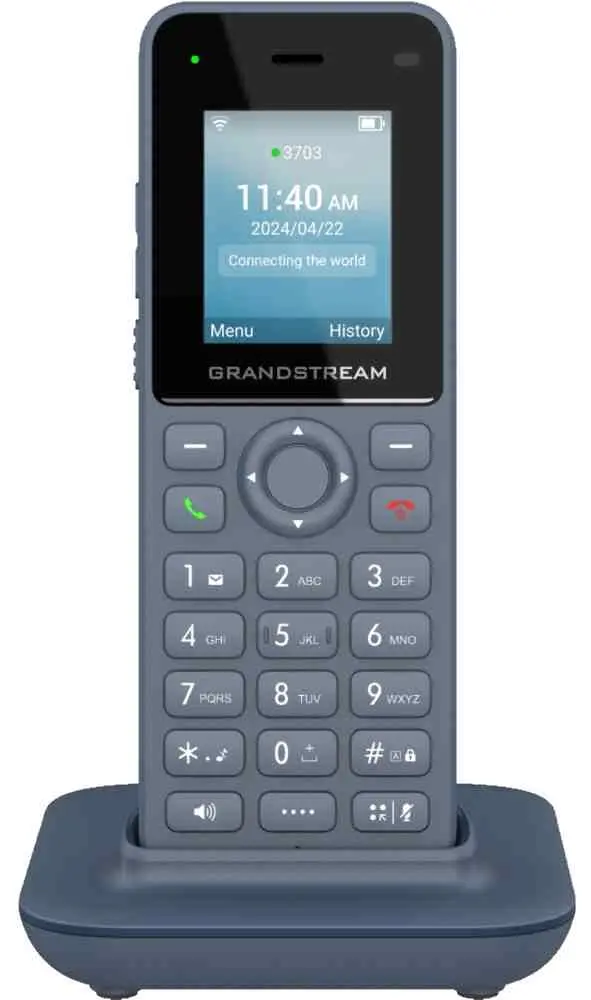 Telefon fără fir Grandstream WP816, gri