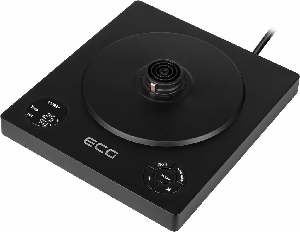 Электрочайник ECG Forza 8000 Pour over Nero, черный