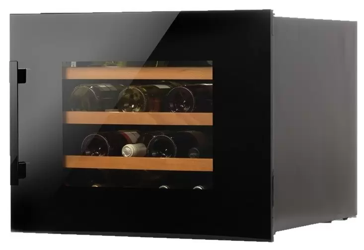 Dulap de vin incorporabil Hansa BWC60241B, negru