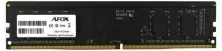 Оперативная память AFOX 4GB DDR4-2666MHz, CL19, 1.2V