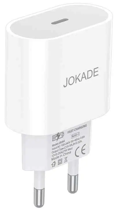 Încărcător Jokade JB064, alb
