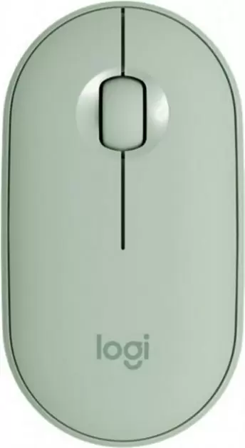 Мышка Logitech Pebble M350, зеленый