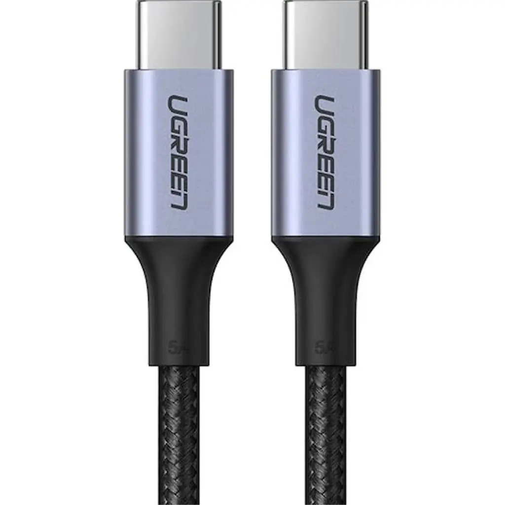 USB Кабель Ugreen Type-C to Type-C, черный на tehnoparc.md USB Кабель Ugreen Type-C to Type-C, черный