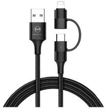 Cablu USB Mcdodo CA-6800 1.2m, negru pe tehnoparc.md Cablu USB Mcdodo CA-6800 1.2m, negru