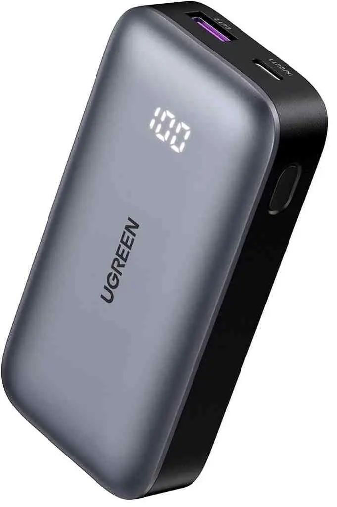 Acumulator extern Ugreen Two-way 10000mAh 30W, gri