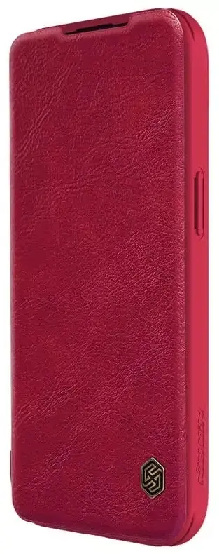 Husă de protecție Nillkin Apple iPhone 15 Plus Qin Pro, roșu