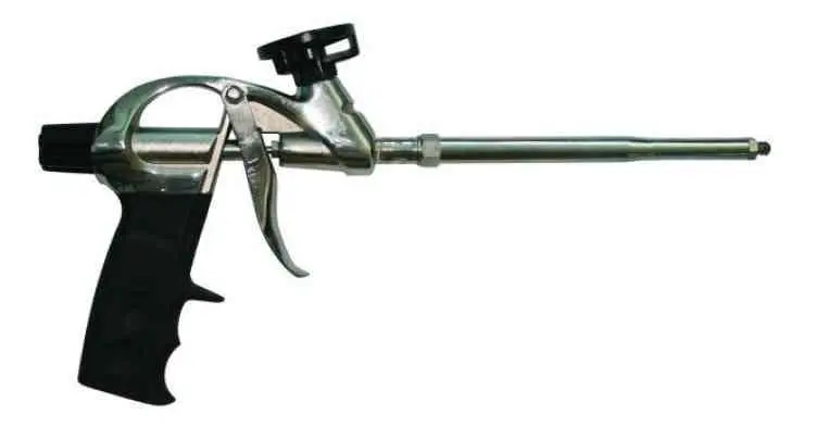 Pistol pentru spumă poliuretanică TopStrong 491309, gri pe tehnoparc.md Pistol pentru spumă poliuretanică TopStrong 491309, gri