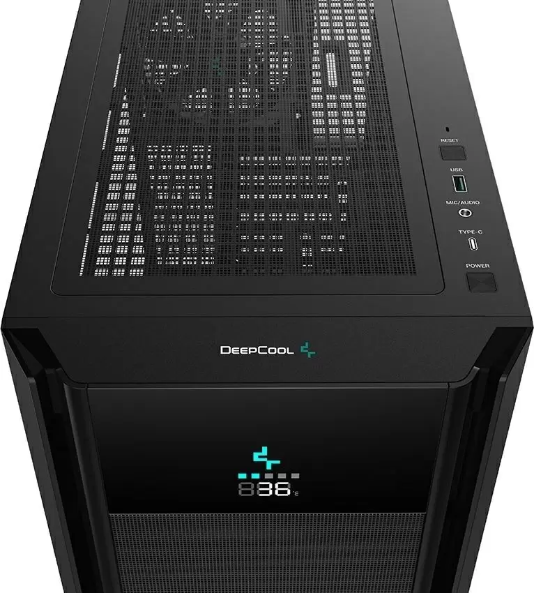 Carcasă Deepcool CH510 Mesh Digital, negru