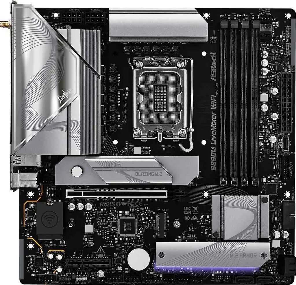 Placă de bază ASRock B860M LiveMixer Wi-Fi