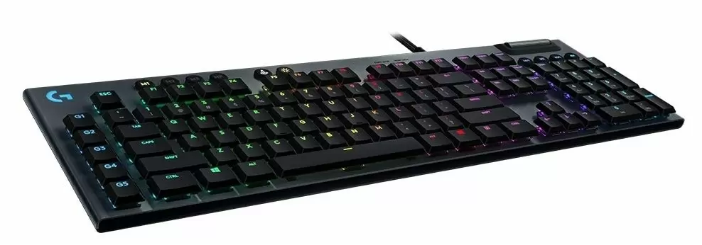 Клавиатура Logitech G815 Lightsync RGB Tactile Switch, черный