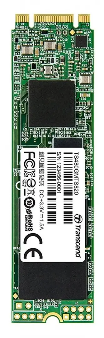 Disc rigid SSD Transcend MTS820S M.2 SATA, 480GB