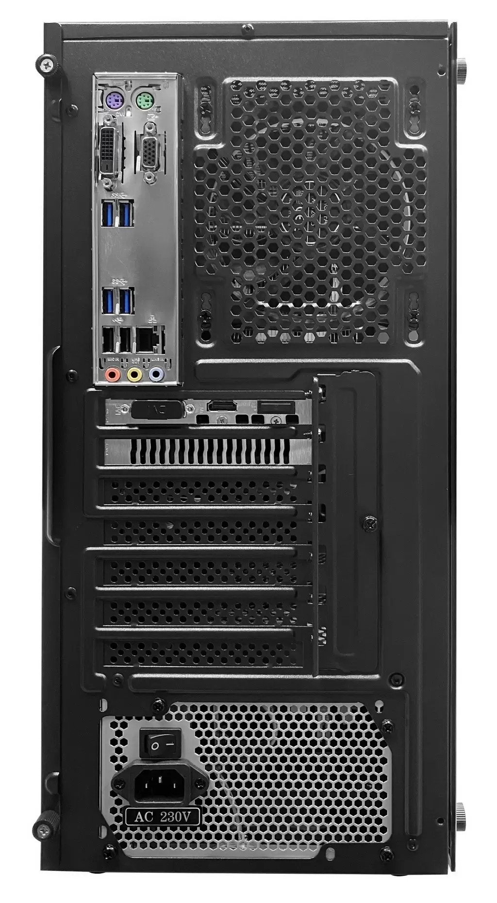 Системный блок Atol PC1073MP (Core i5-11400F/16ГБ/256ГБ+1ТБ/GTX1650 D6 AMP! 4ГБ), черный