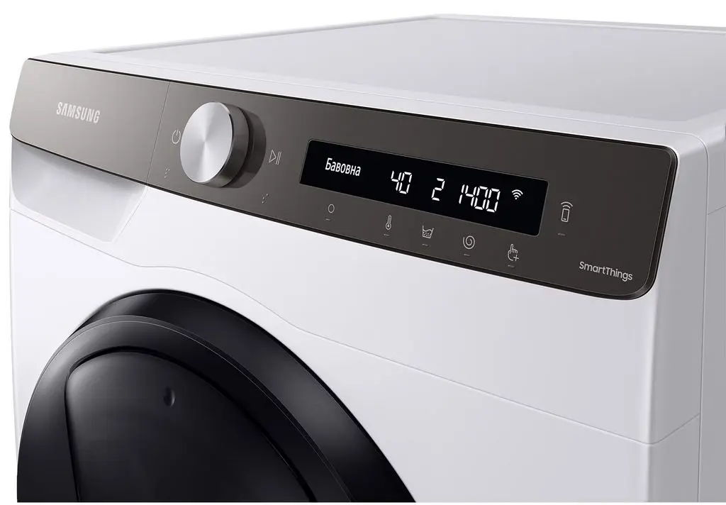 Maşină de spălat rufe Samsung WD80T554CBT, alb pe tehnoparc.md Maşină de spălat rufe Samsung WD80T554CBT, alb