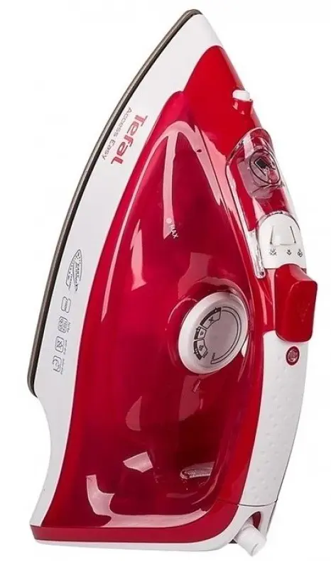 Fier de călcat Tefal FV1543E0, alb|, alb/roșu