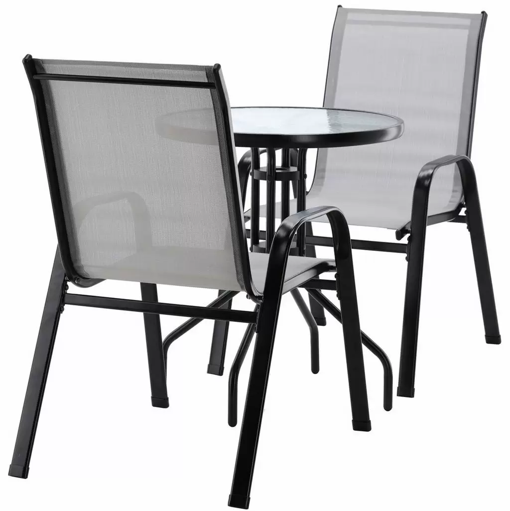 Set mobilă de grădină GardenLine SAD5901, gri/negru