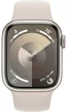 Умные часы Apple Watch Series 9 GPS 45mm Starlight Aluminium Case with Starlight Sport Band M/L