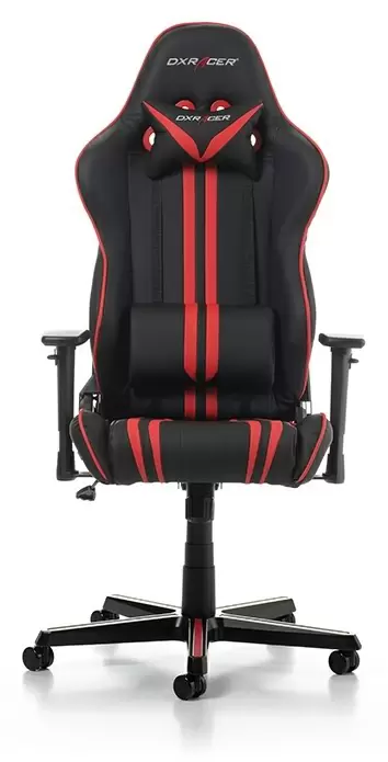 Компьютерное кресло DXRacer Racing GC-R9-NR-Z1, черный/красный