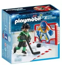 Set jucării Playmobil Ice Hockey Shootout