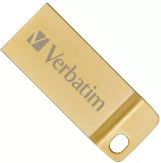 USB-флешка Verbatim Metal Executive 64ГБ, золотой