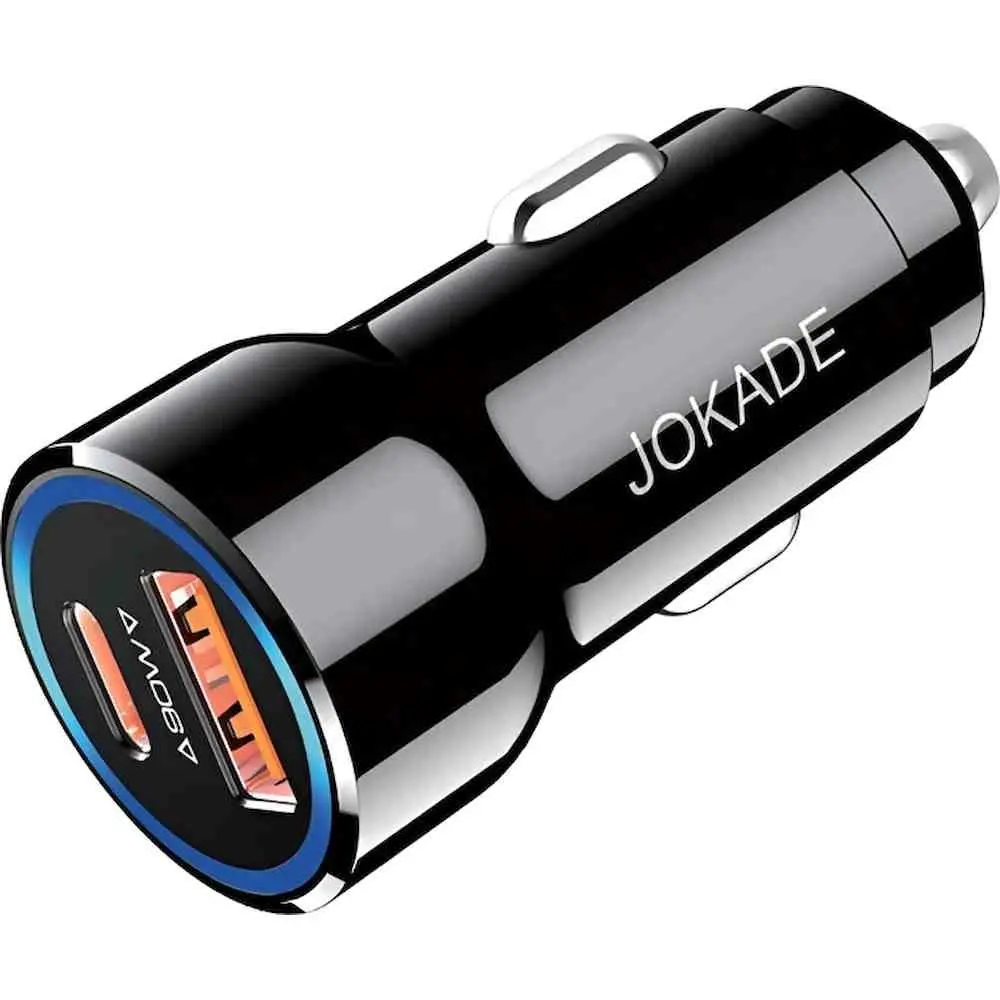 Автомобильная зарядка Jokade JH047BK, черный