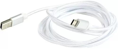 USB Кабель Cablexpert CCB-mUSB2B-AMBM-6-S, белый