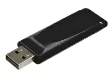 USB-флешка Verbatim Slider 64GB, черный
