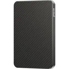 Внешний аккумулятор Proove Carbon Slim 20W, черный