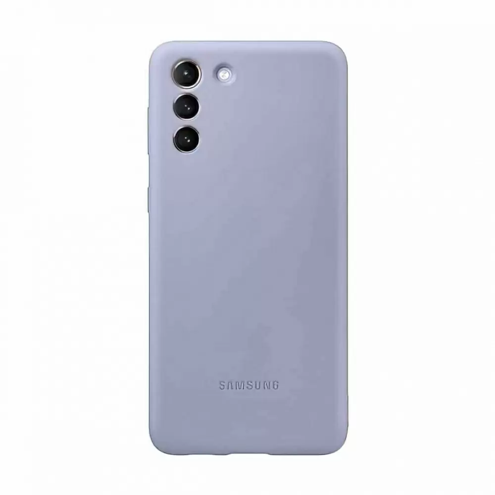 Husă de protecție Samsung Silicone Cover Galaxy S21+, violet