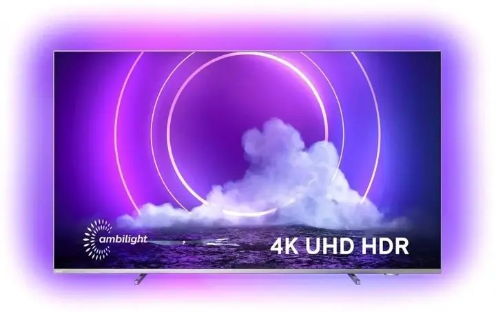 Televizor Philips 55PUS9206, argintiu