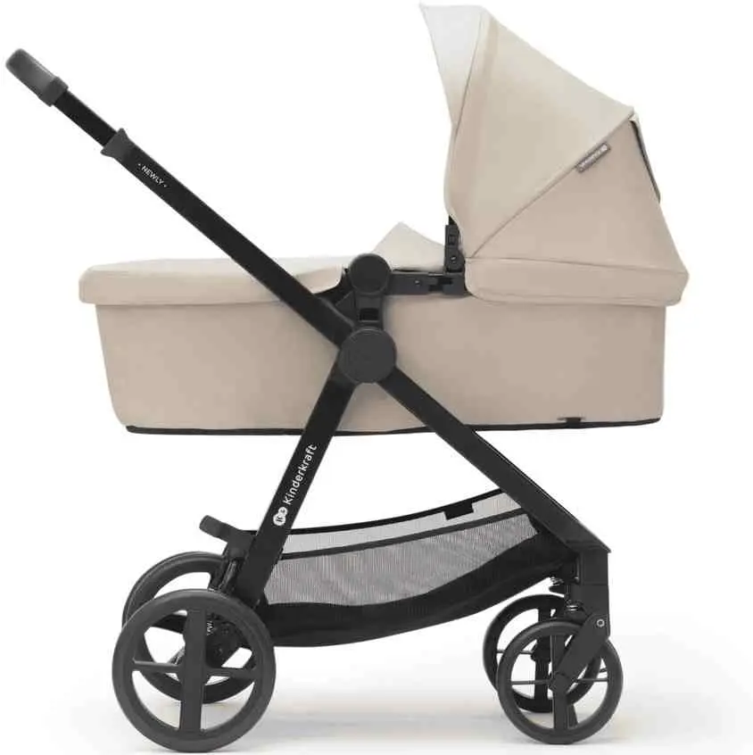 Коляска KinderKraft Newly 3in1 Mink Pro, бежевый