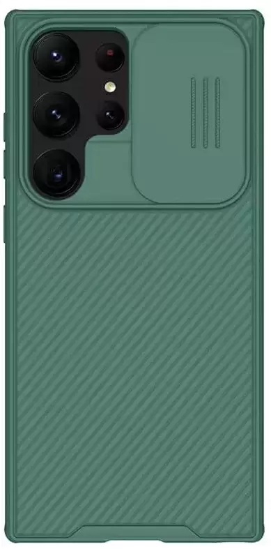 Husă de protecție Nillkin Samsung Galaxy S23 Ultra Camshield Pro Case, verde