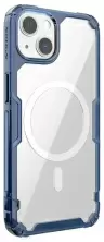 Husă de protecție Nillkin Apple iPhone 13 Ultra thin TPU Nature Pro Magnetic, albastru