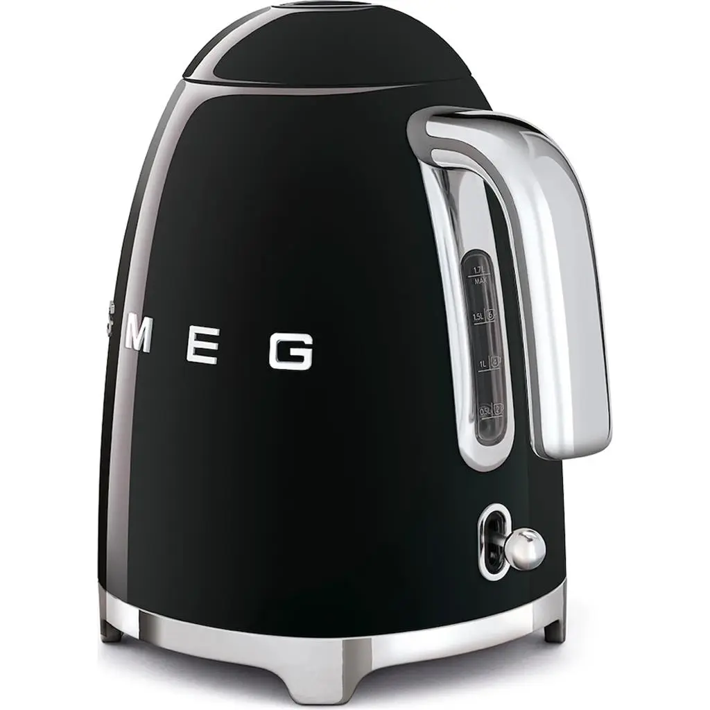 Fierbator de apa Smeg KLF03BLEU, negru pe tehnoparc.md Fierbator de apa Smeg KLF03BLEU, negru