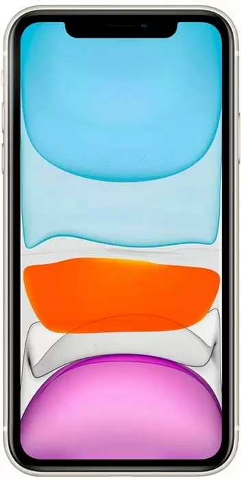 Smartphone Apple iPhone 11 64GB, alb