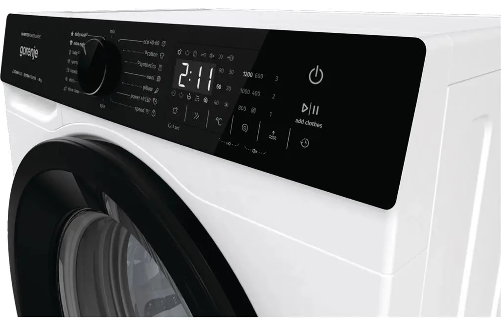 Masina de spalat rufe Gorenje WNHA62SASEU, alb pe tehnoparc.md Masina de spalat rufe Gorenje WNHA62SASEU, alb