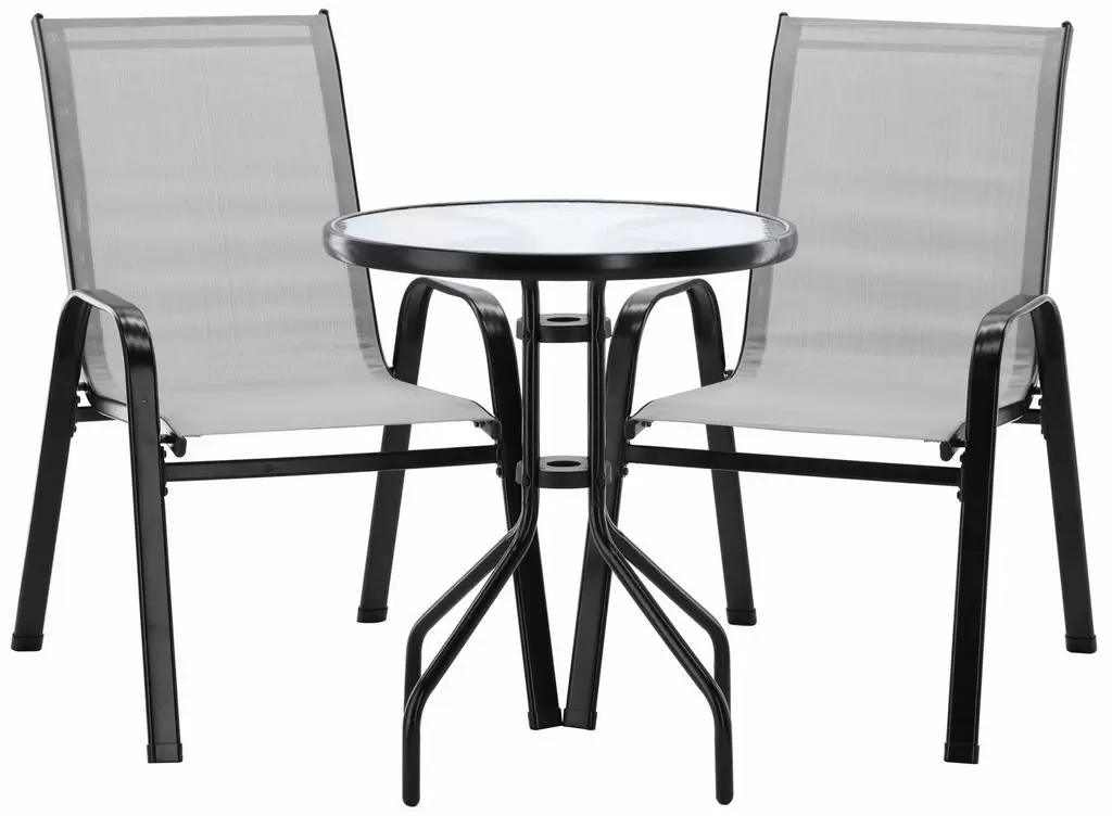 Set mobilă de grădină GardenLine SAD5901, gri/negru