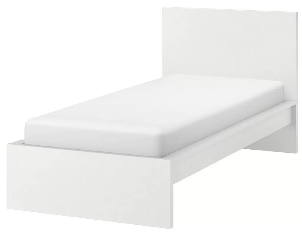 Кровать IKEA Malm 90х200см, белый