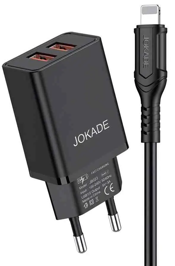Încărcător Jokade JB024 USB to Lightning, negru